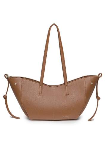 Puccini Shopper bag w kolorze jasnobrązowym - 50 x 22 x 17 cm