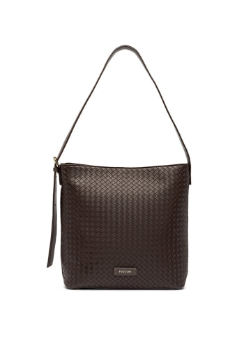 Puccini Schultertasche in Braun - (B)30 x (H)33 x (T)12 cm