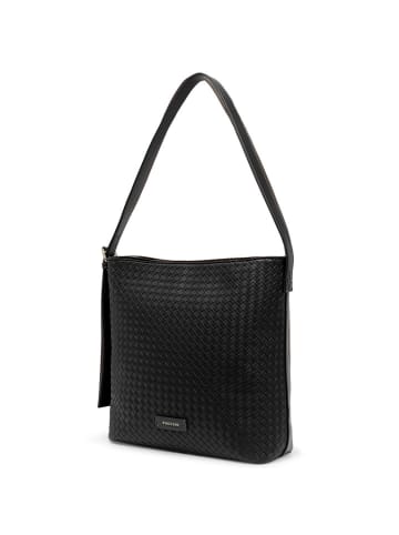 Puccini Schultertasche in Schwarz - (B)30 x (H)33 x (T)12 cm