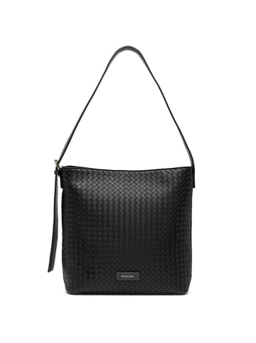 Puccini Schultertasche in Schwarz - (B)30 x (H)33 x (T)12 cm