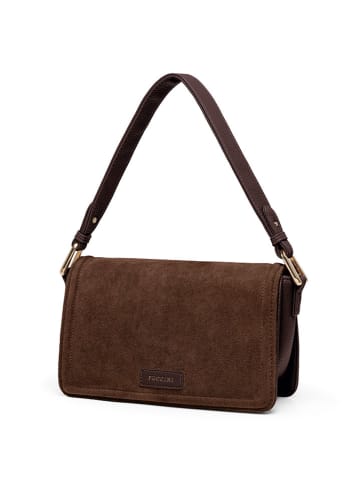 Puccini Schultertasche in Braun - (B)27 x (H)17 x (T)10 cm