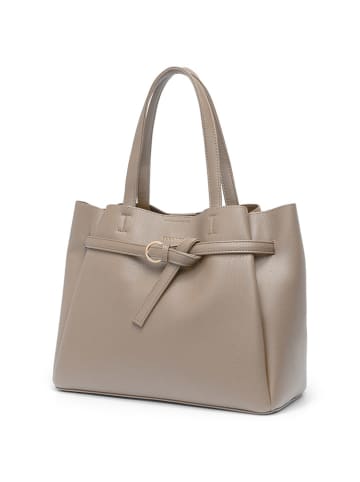 Puccini Henkeltasche in Taupe - (B)37 x (H)27 cm