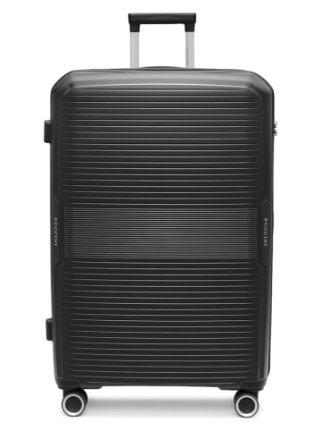 Puccini Hardcase-Trolley "Yoko" in Schwarz - (B)51 x (H)77 x (T)30 cm