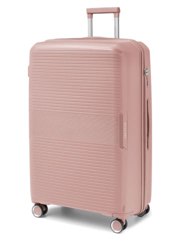Puccini Walizka "Yoko" w kolorze jasnoróżowym - 51 x 77 x 30 cm