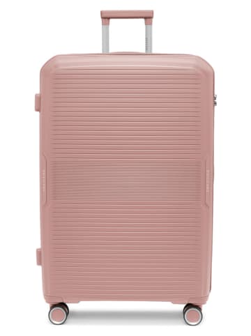 Puccini Walizka "Yoko" w kolorze jasnoróżowym - 51 x 77 x 30 cm