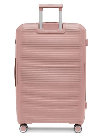Puccini Walizka "Yoko" w kolorze jasnoróżowym - 51 x 77 x 30 cm