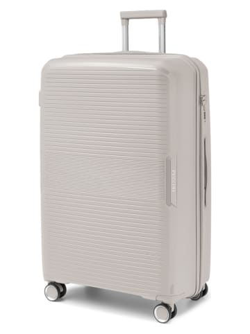 Puccini Hardcase-Trolley "Yoko" in Creme - (B)51 x (H)77 x (T)30 cm