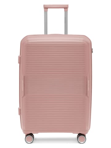Puccini Hardcase-Trolley "Yoko" in Rosa - (B)45 x (H)67 x (T)25 cm