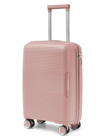 Puccini Walizka "Yoko" w kolorze jasnoróżowym - 36 x 55 x 26 cm