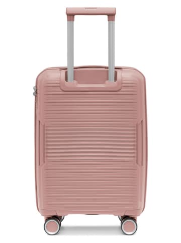 Puccini Hardcase-Trolley "Yoko" in Rosa - (B)36 x (H)55 x (T)26 cm