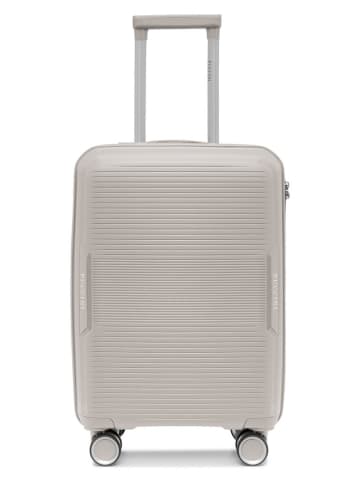 Puccini Hardcase-Trolley "Yoko" in Creme - (B)36 x (H)55 x (T)26 cm