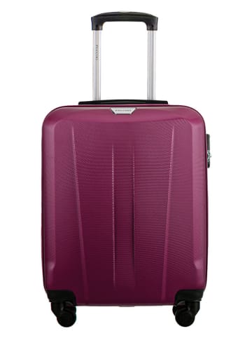 Puccini Hardcase-Trolley "Paris" in Lila - (B)40 x (H)55 x (T)20 cm