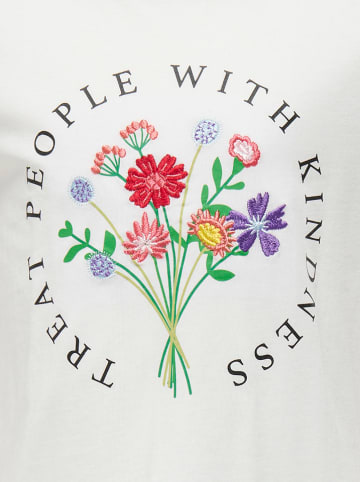 KIDS ONLY Shirt "Emma" in Weiß/ Bunt