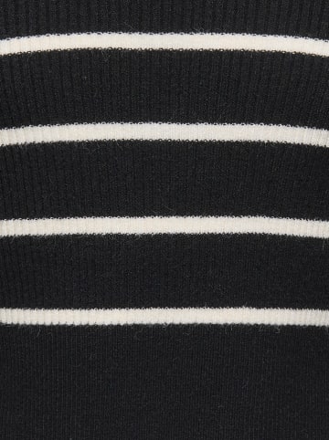 KIDS ONLY Sweter "Ibi" w kolorze kremowo-czarnym