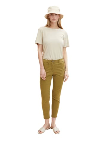 Tom Tailor Hose in Oliv
