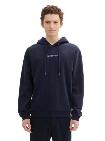 Tom Tailor Hoodie in Dunkelblau