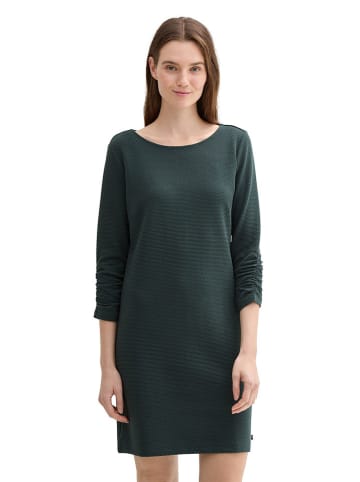 Tom Tailor Kleid in Dunkelgrün