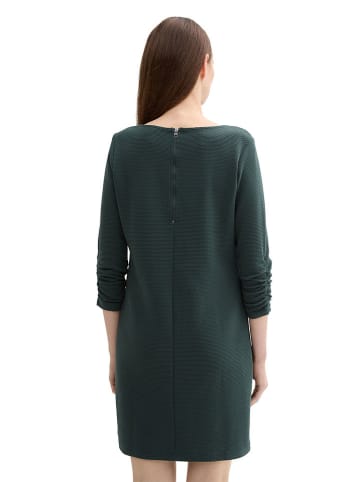 Tom Tailor Kleid in Dunkelgrün