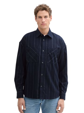 Tom Tailor Hemd in Dunkelblau