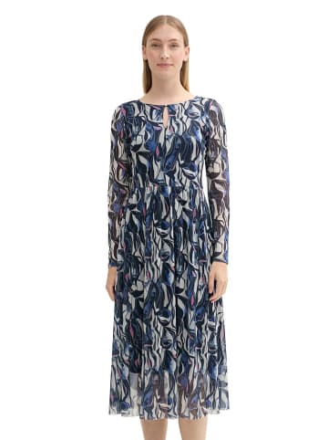 Tom Tailor Kleid in Dunkelblau