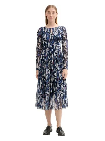 Tom Tailor Kleid in Dunkelblau