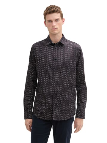 Tom Tailor Koszula w kolorze antracytowym