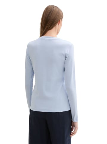 Tom Tailor Longsleeve in Hellblau