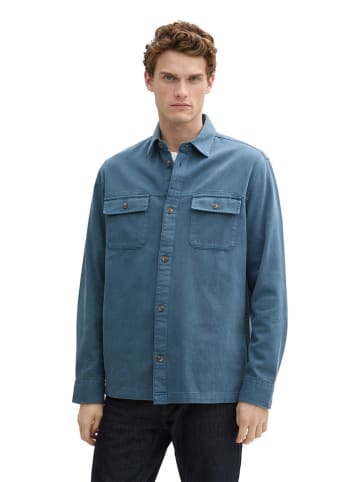 Tom Tailor Hemd - Comfort fit - in Blau