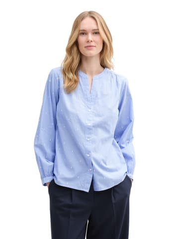 Tom Tailor Bluse in Hellblau