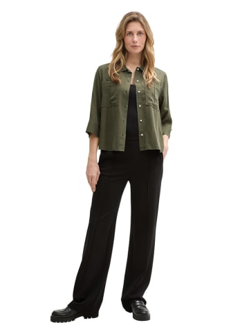 Tom Tailor Bluse in Khaki