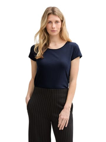 Tom Tailor Koszulka w kolorze granatowym