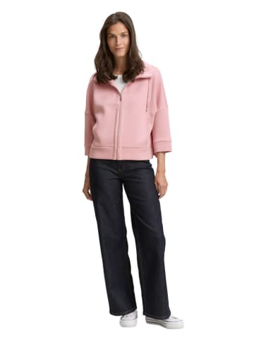 Tom Tailor Sweatjacke in Rosa