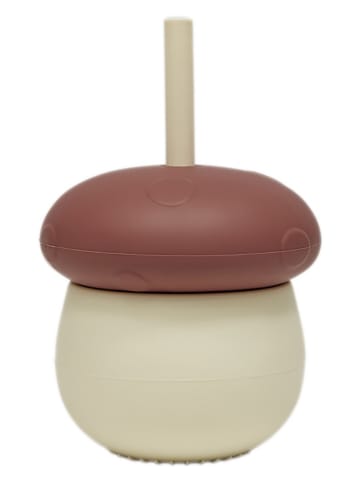 OYOY mini Trinkbecher "Mushroom" in Creme/ Hellbraun
