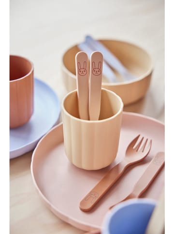 OYOY mini 2er-Set: Lerntrinkbecher "Pullo" in Braun/ Beige - ab 12 Monaten