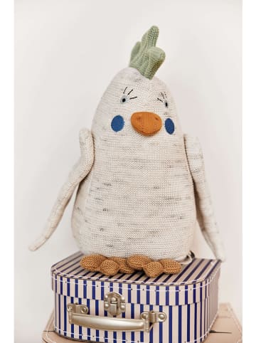 OYOY mini Knuffeldier "Kai Parakeet" grijs - vanaf de geboorte