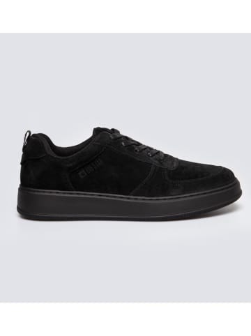 BIG STAR Leder-Sneakers in Schwarz