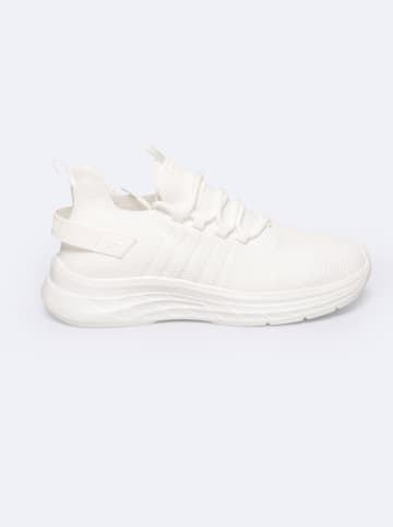 BIG STAR Sneakersy w kolorze kremowym