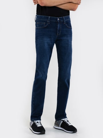 BIG STAR Dżinsy - Regular fit - w kolorze granatowym