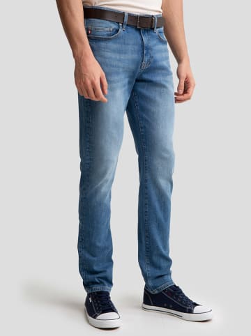 BIG STAR Jeans - Tapered Fit - in Blau