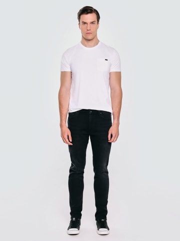 BIG STAR Dżinsy "Harper" - Tapered fit - w kolorze czarnym