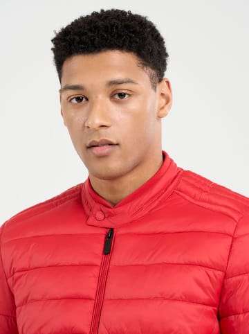 BIG STAR Kurtka pikowana w kolorze czerwonym