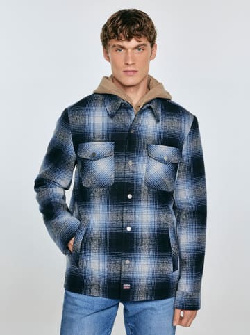 BIG STAR Hemdjacke in Dunkelblau