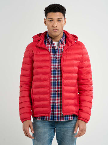 BIG STAR Kurtka pikowana w kolorze czerwonym
