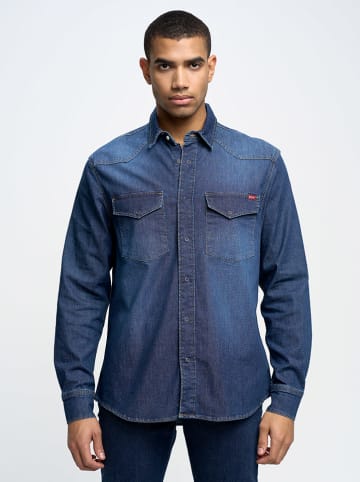 BIG STAR Jeanshemd "Chuck" - Regular fit - in Dunkelblau