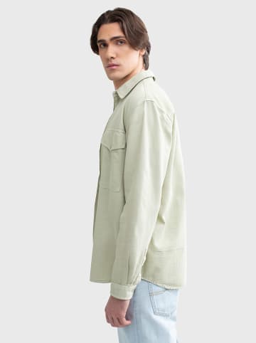 BIG STAR Koszula - Regular fit - w kolorze jasnozielonym