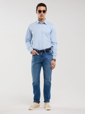 BIG STAR Koszula - Slim fit - w kolorze błękitnym