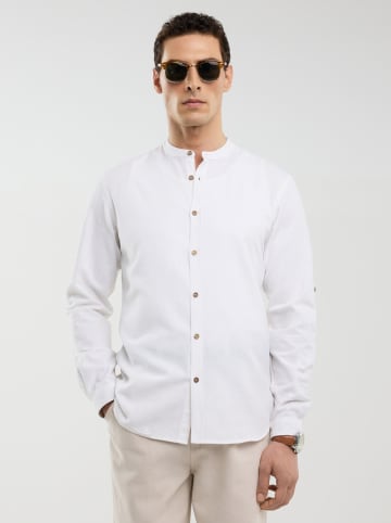 BIG STAR Hemd - Slim fit - in Weiß