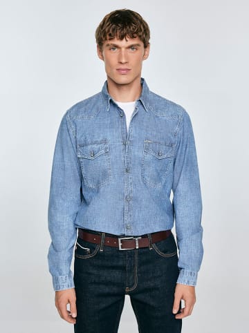 BIG STAR Jeanshemd "Retinezi" - Regular fit - in Hellblau