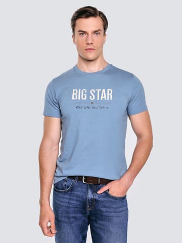 BIG STAR Koszulka w kolorze błękitnym