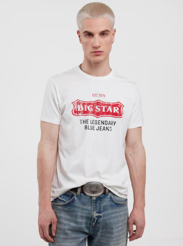 BIG STAR Koszulka w kolorze białym